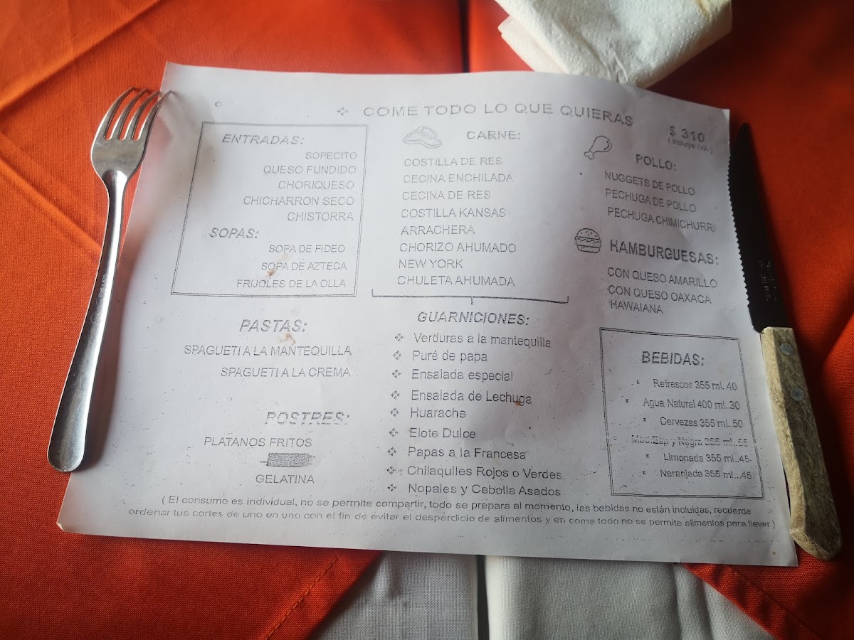 El Anafre Campanario Menu - Image 4