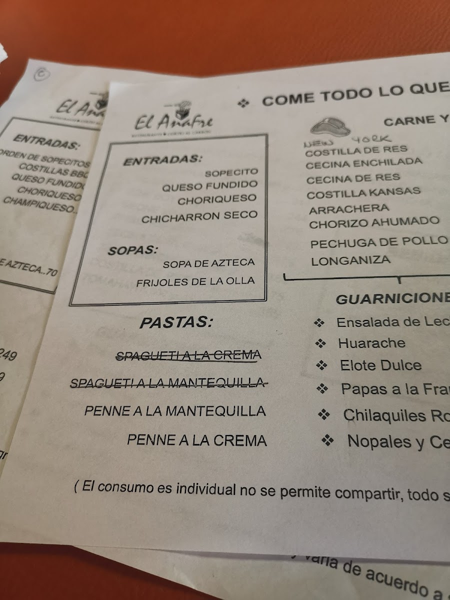 El Anafre Campanario Menu - Image 6